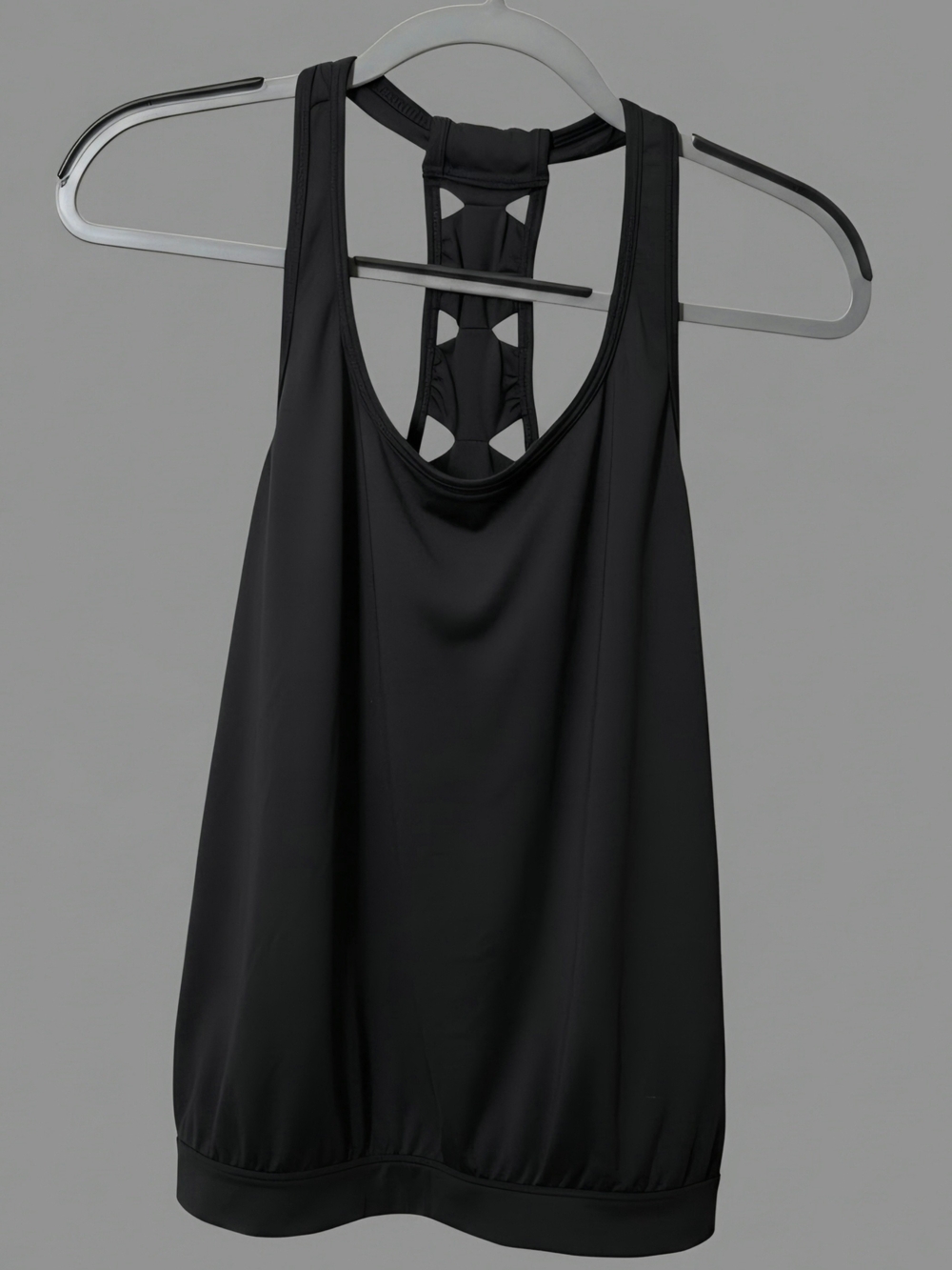 Athleta Black XO Tank Top with Built-In Shelf Bra - Size S
